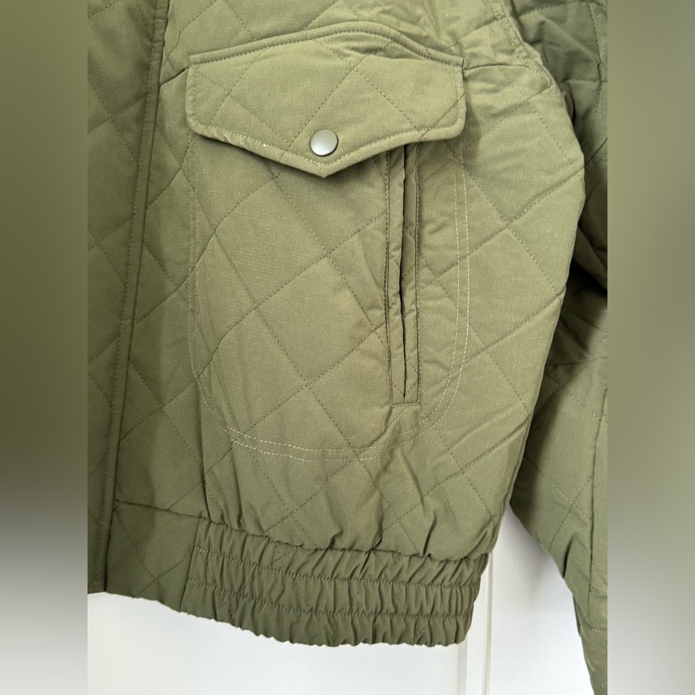 NWT Bobblehaus Nylon Quilted Down Coaches Jacket - Picture 4 of 6